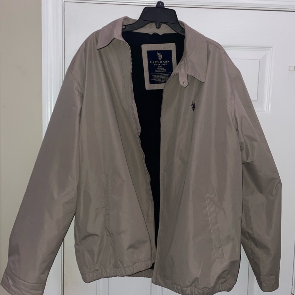 Polo Assn zip up jacket.